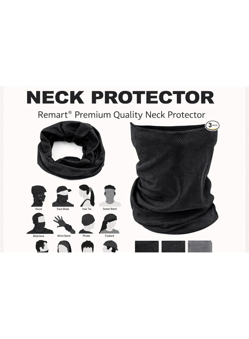 Remart Premium Neck Gaiter, Breathable Mesh Neck Protector with UPF 50+, Multi-Use Face Cover for Outdoor Work & Sports - Image 2